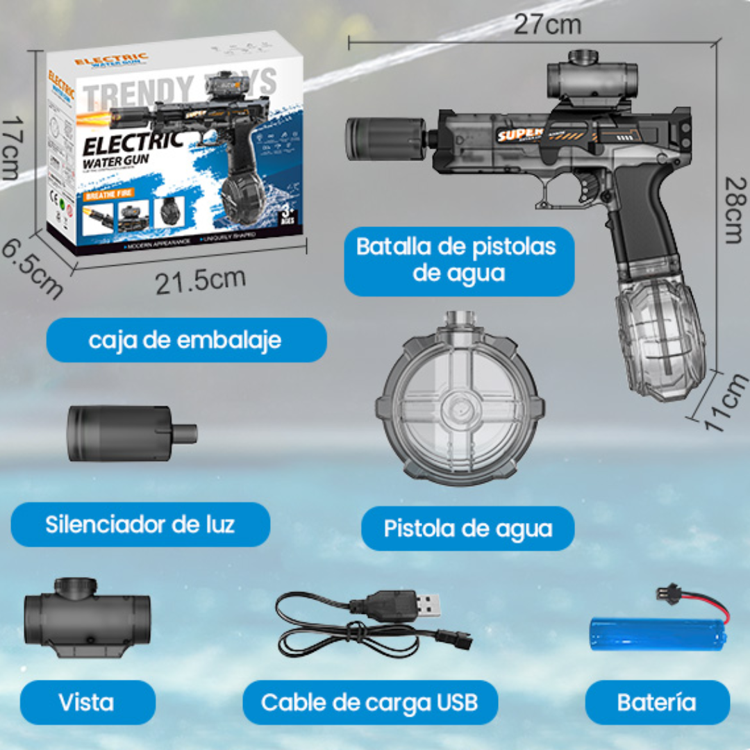 Pistola de Agua Eléctrica
